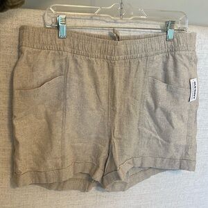 Women’s old navy linen blend shorts